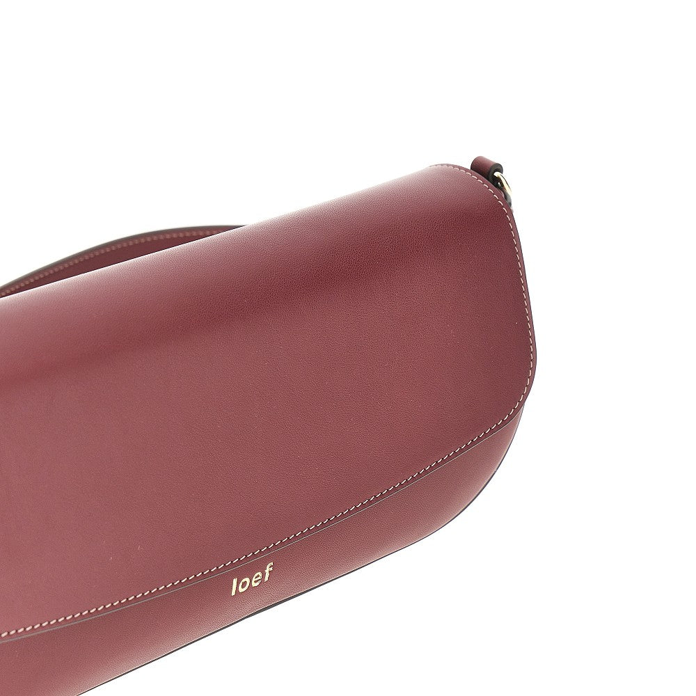 'Ele' smooth leather bag