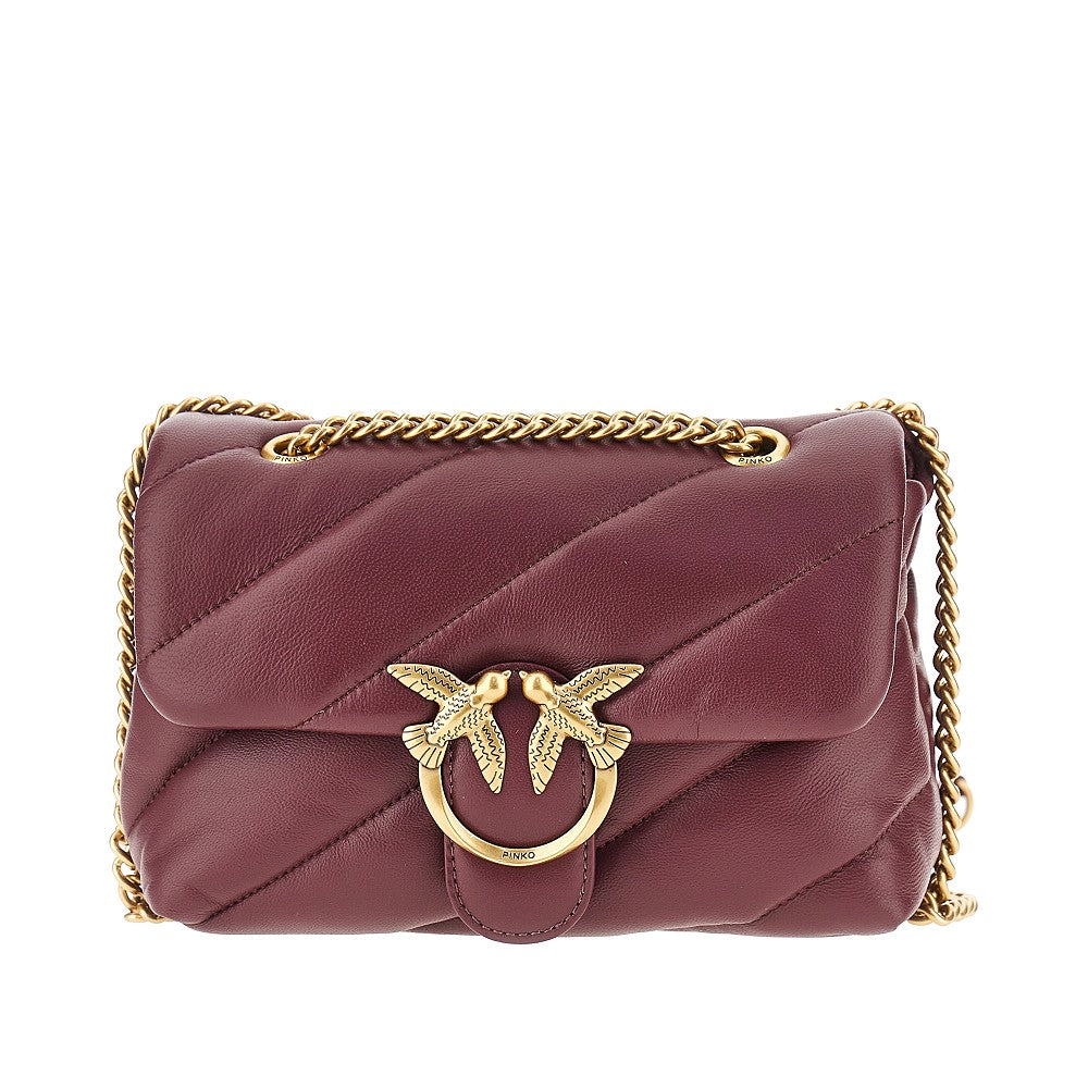 Borsa Love Mini Puff in nappa
