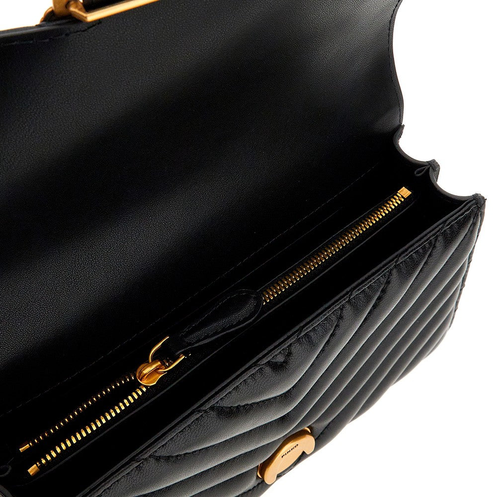 Borsa Love One mini in nappa Chevron