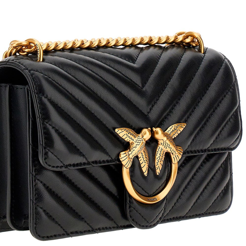 Borsa Love One mini in nappa Chevron