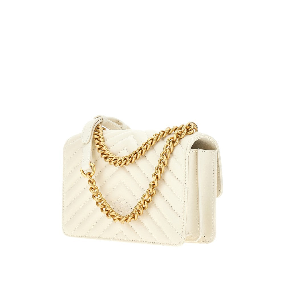 Borsa Love One mini in nappa Chevron