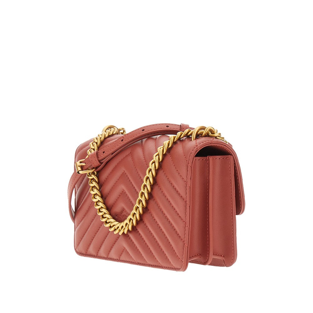 Borsa Love One mini in nappa Chevron