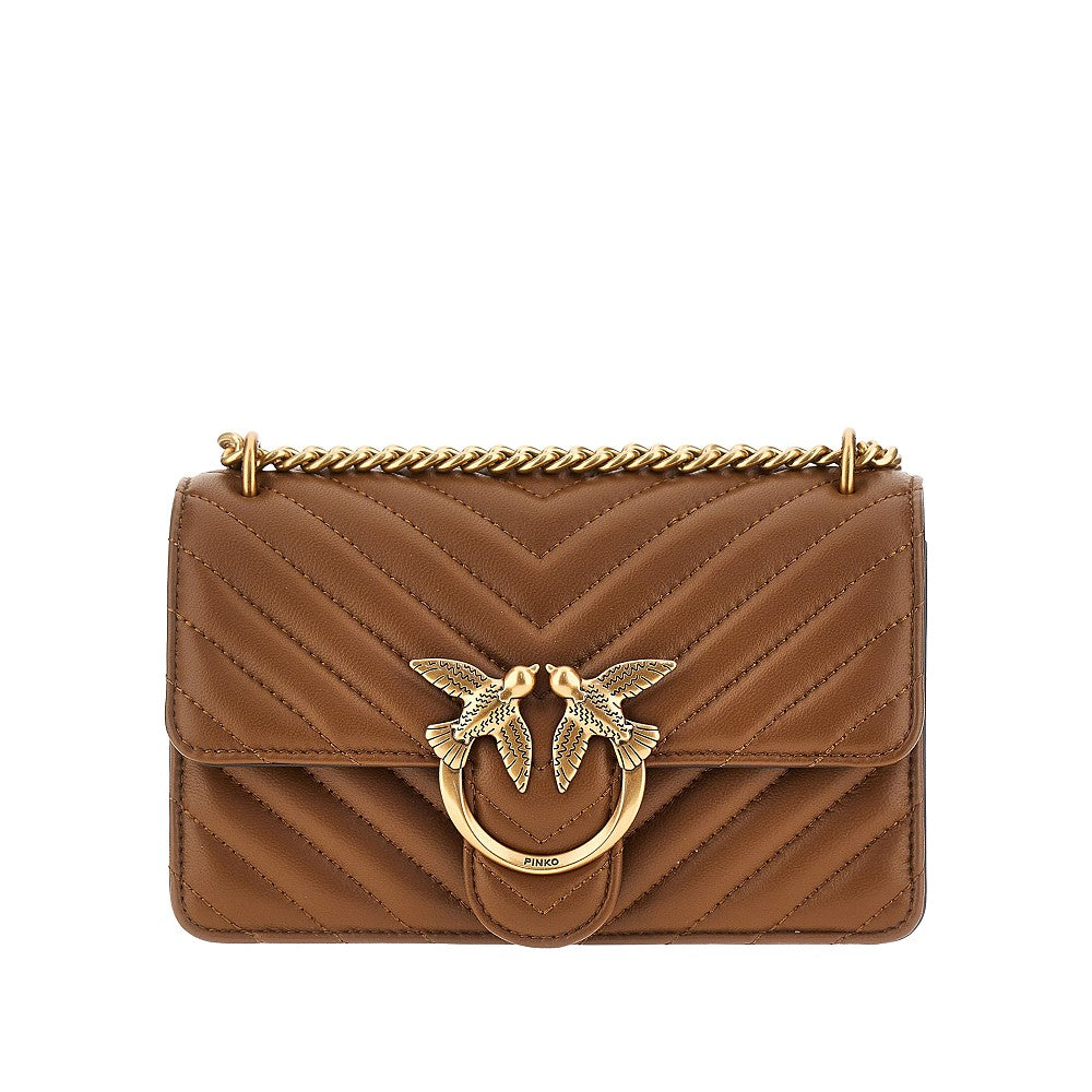 Borsa Love One mini in nappa Chevron