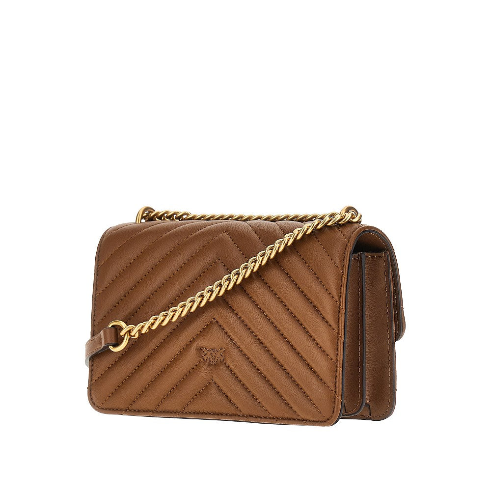 Borsa Love One mini in nappa Chevron