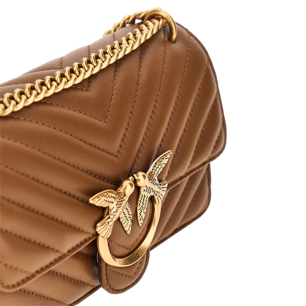 Borsa Love One mini in nappa Chevron