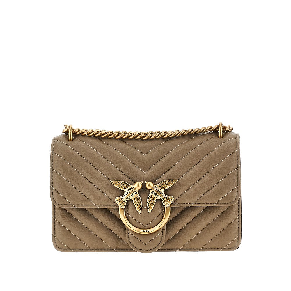 Borsa Love One mini in nappa Chevron