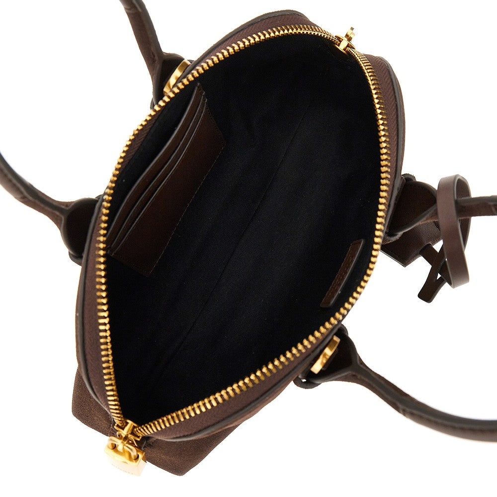 Borsa 'Escape Bag' piccola in suede