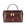 Beauty case in pelle lucida con tracolla