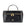 Beauty case in pelle lucida con tracolla