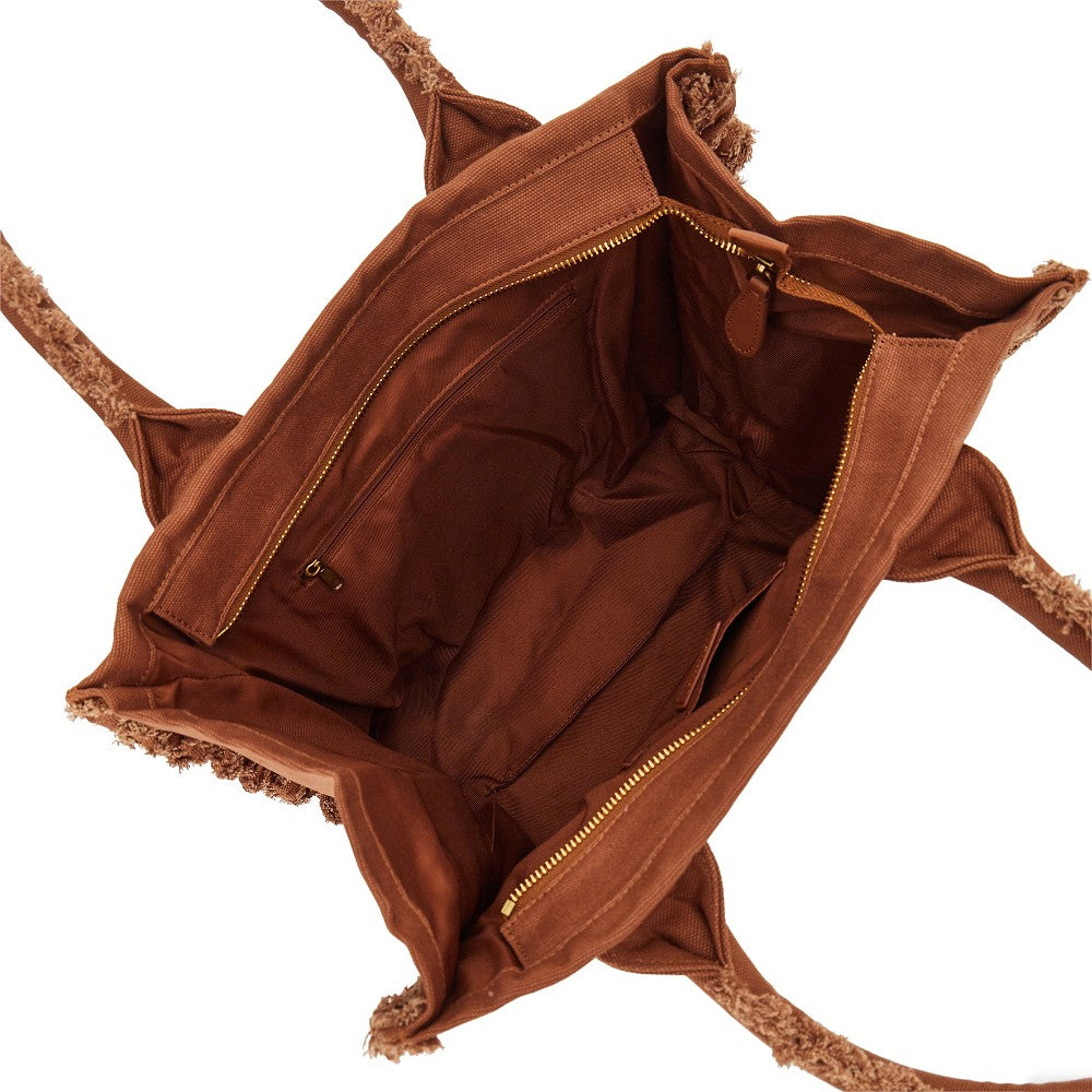 Shopping bag 'Beach' media in tela