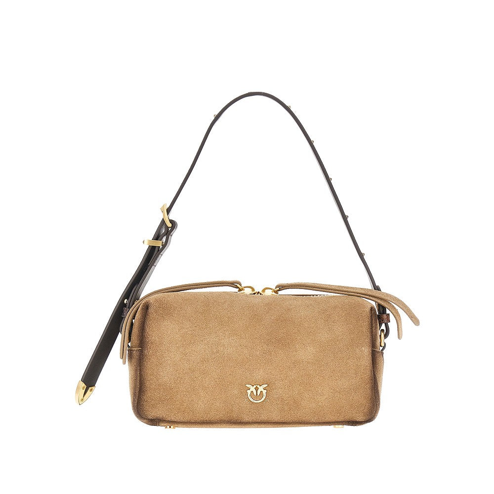 Suede leather Mini crossbody bag