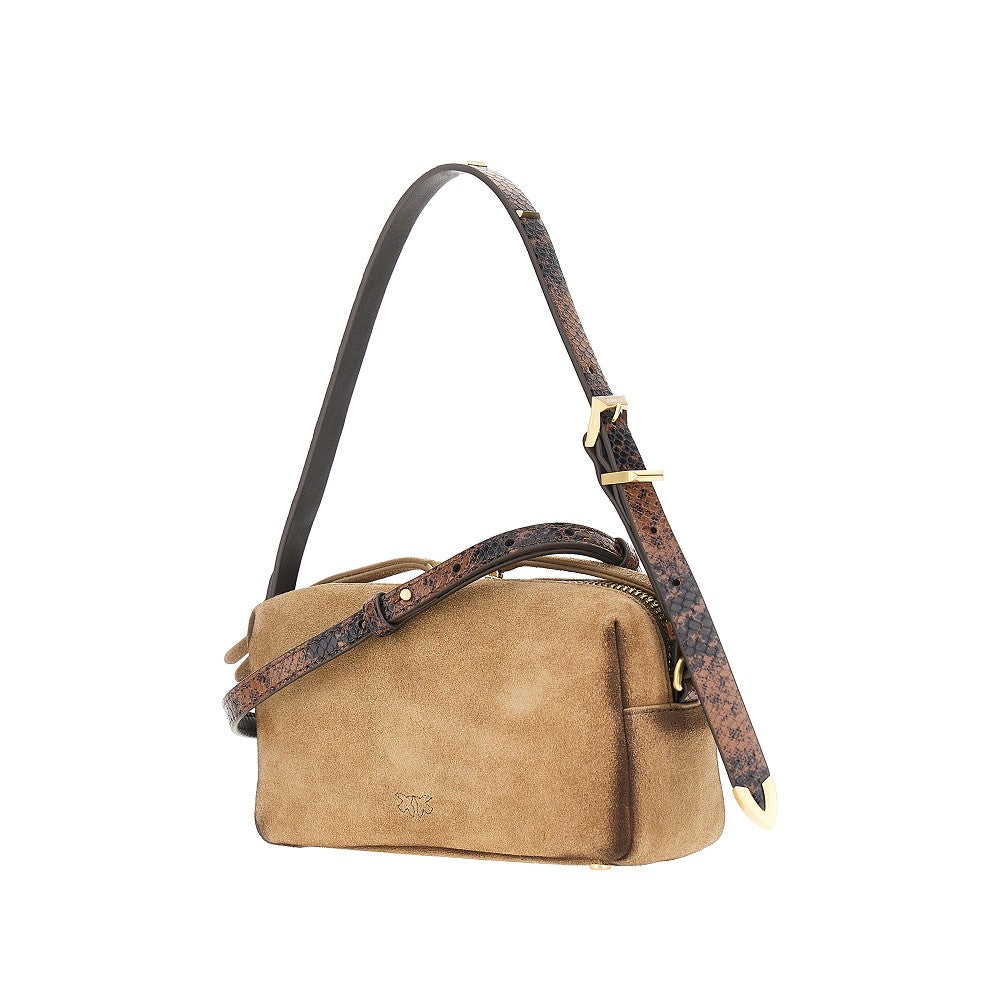 Suede leather Mini crossbody bag