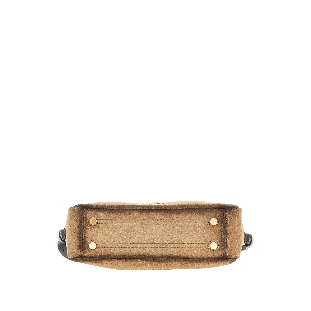 Suede leather Mini crossbody bag