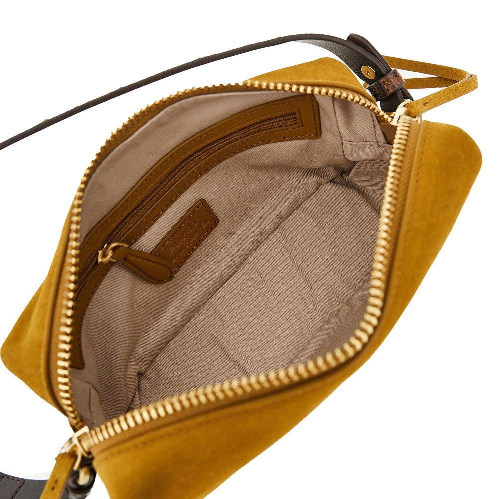 Suede leather Mini crossbody bag