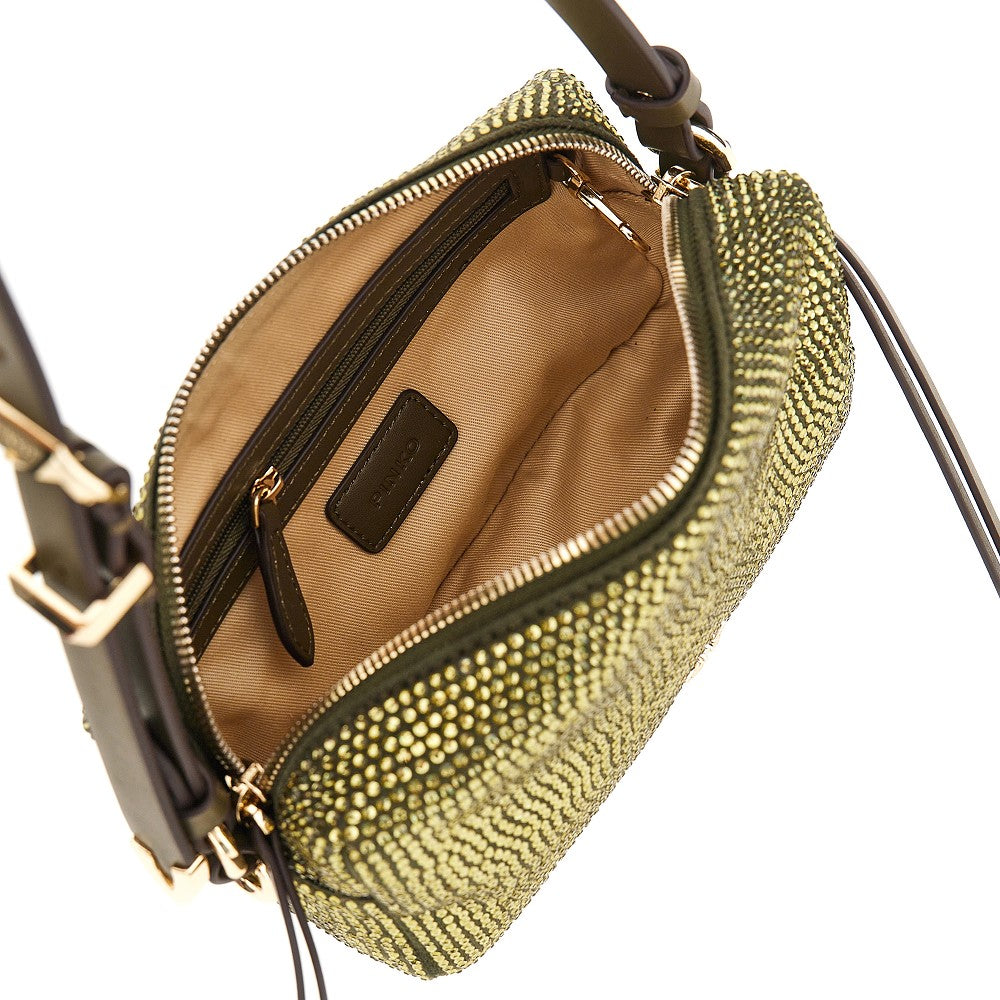 Borsa Bauletto Mini Full Strass