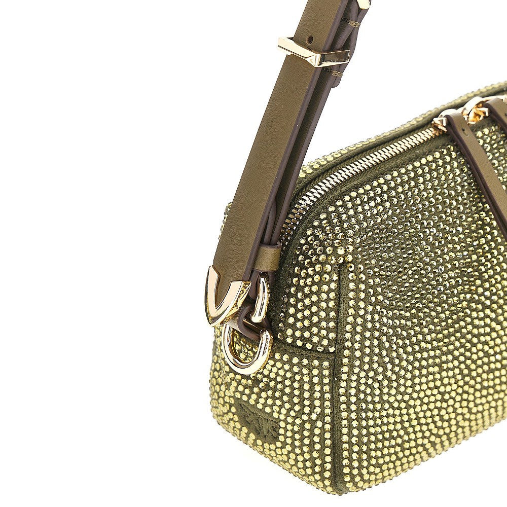 Borsa Bauletto Mini Full Strass