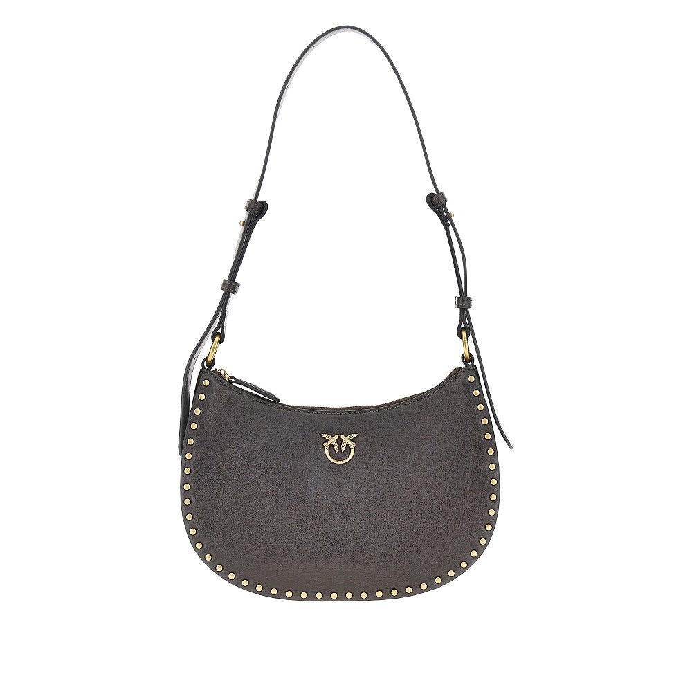 Borsa a spalla 'Mini Half Moon' in pelle