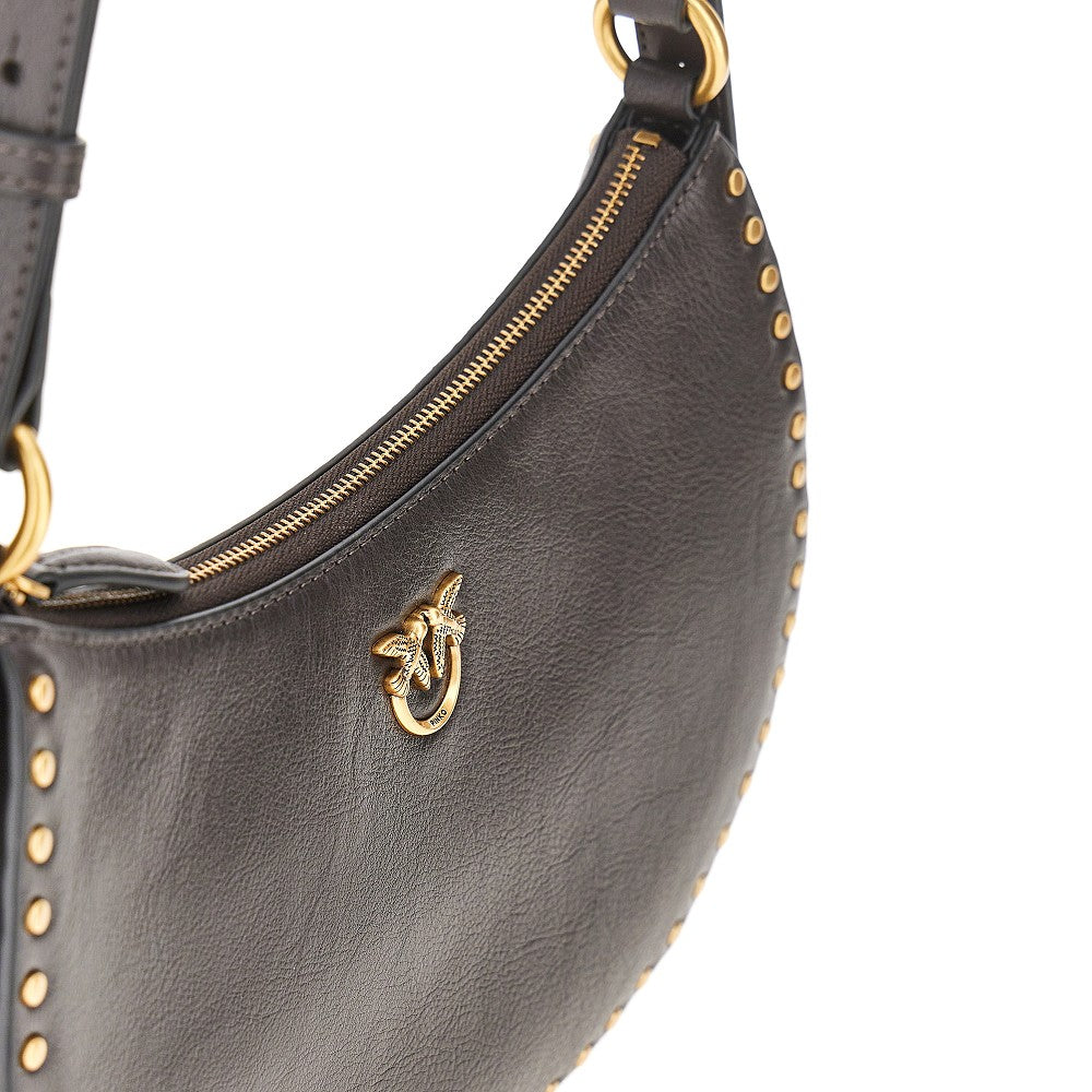Borsa a spalla 'Mini Half Moon' in pelle