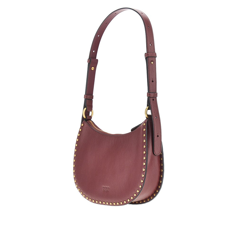 Borsa a spalla 'Mini Half Moon' in pelle