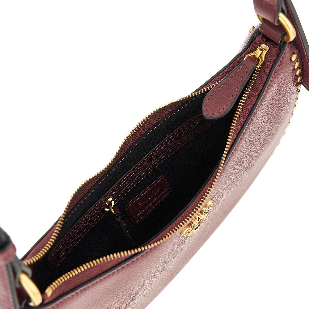 Borsa a spalla 'Mini Half Moon' in pelle
