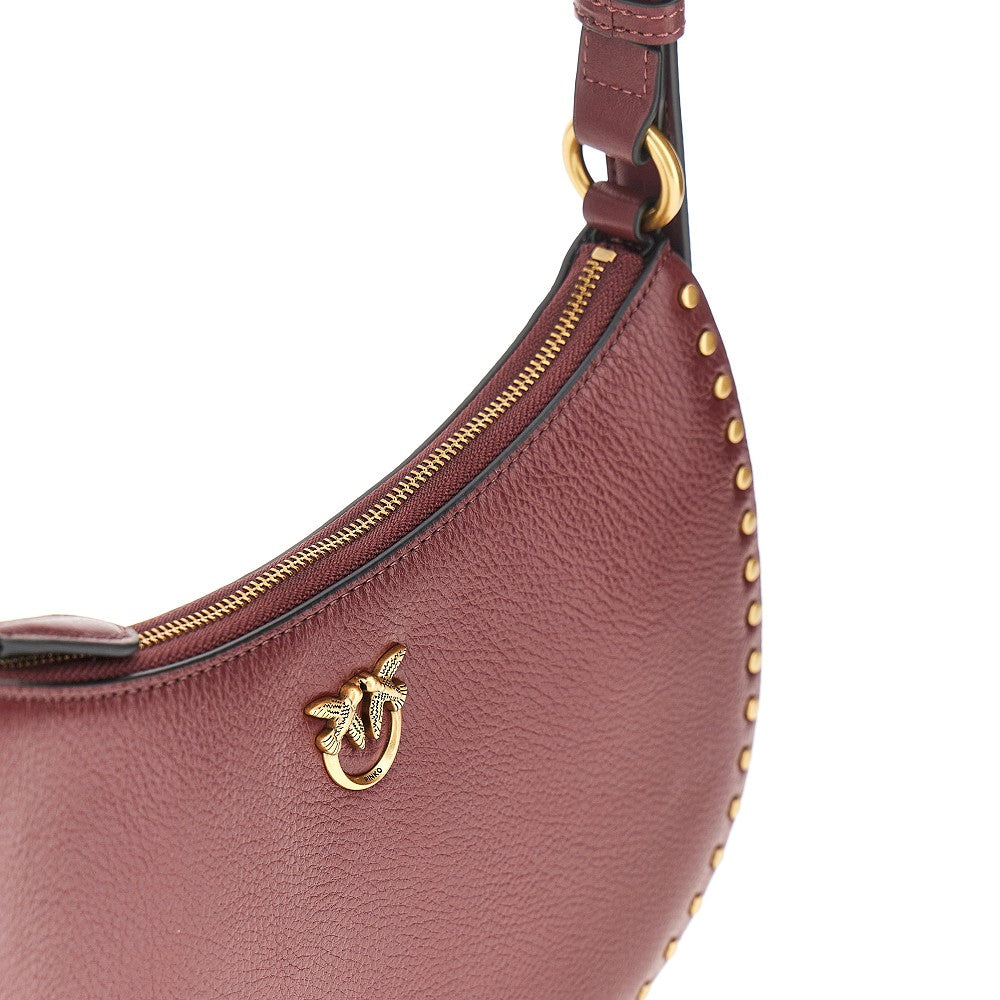 Borsa a spalla 'Mini Half Moon' in pelle