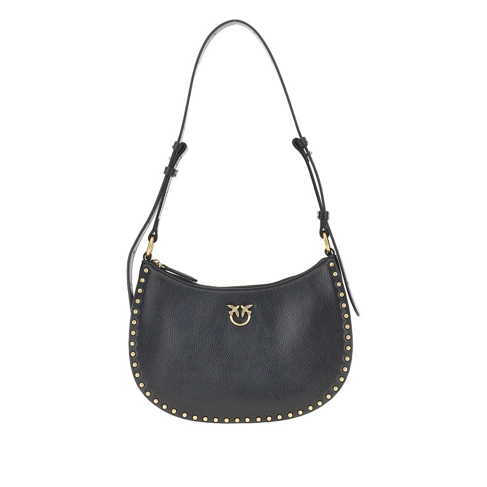 Borsa a spalla 'Mini Half Moon' in pelle