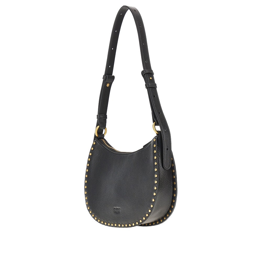 Borsa a spalla 'Mini Half Moon' in pelle