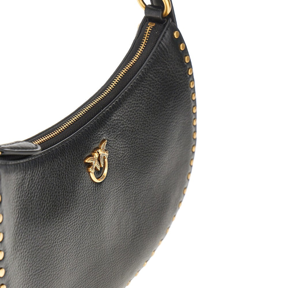 Borsa a spalla 'Mini Half Moon' in pelle