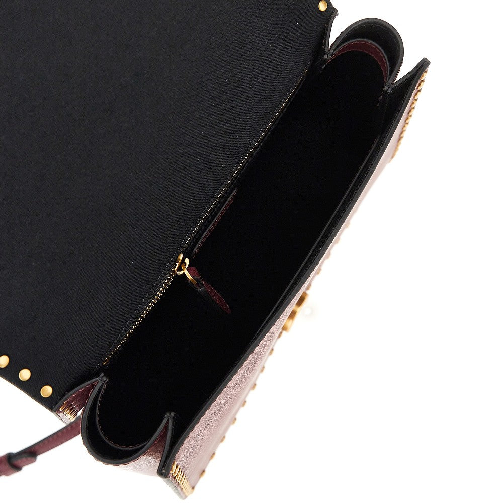 Borsa in pelle con fibbia Love Birds