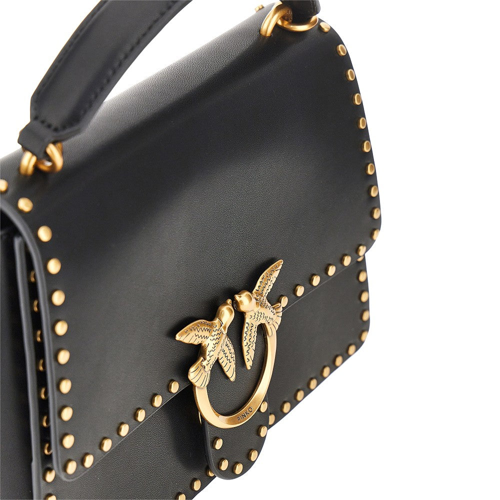 Borsa in pelle con fibbia Love Birds