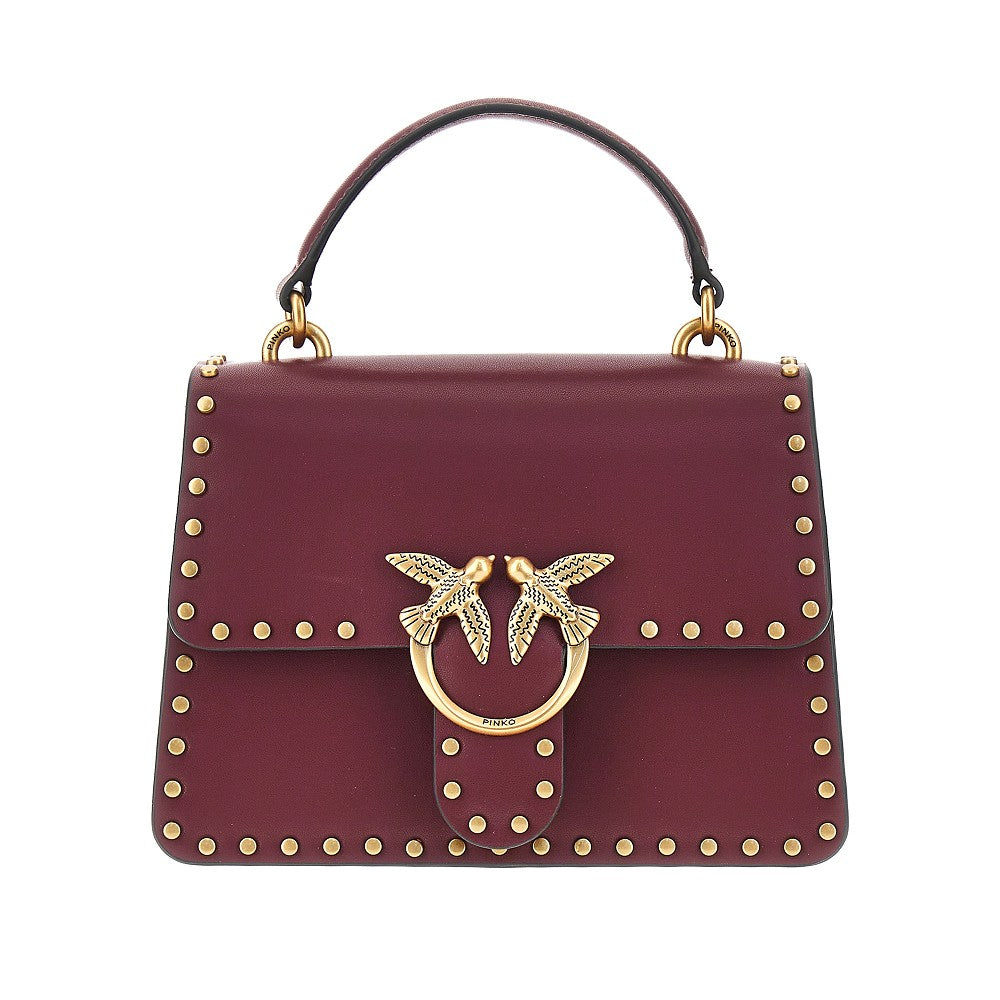 Borsa a mano Mini Love Bag One con borchie