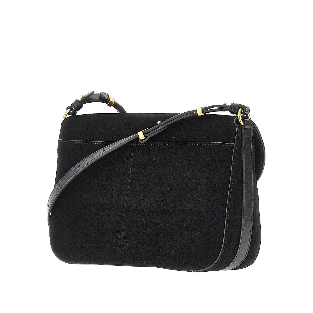 Borsa Love Bag Satchel media in suede