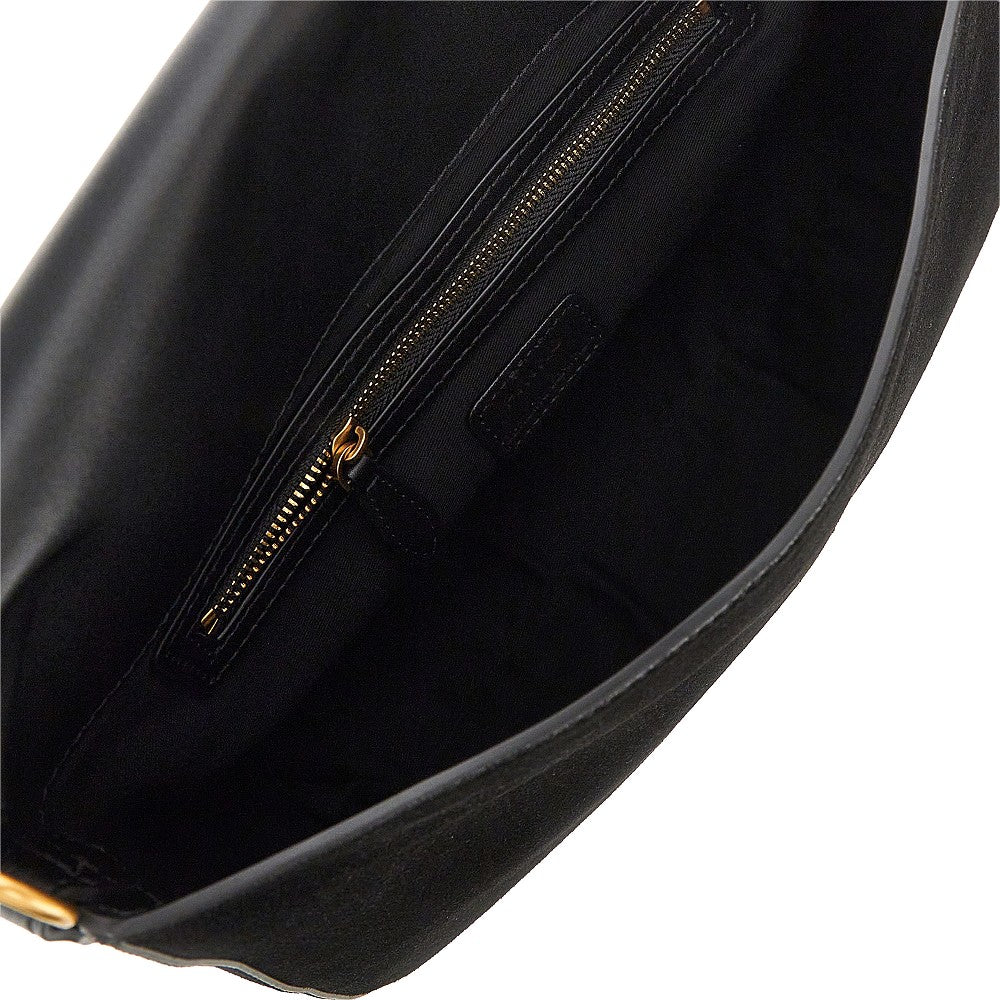 Borsa Love Bag Satchel media in suede