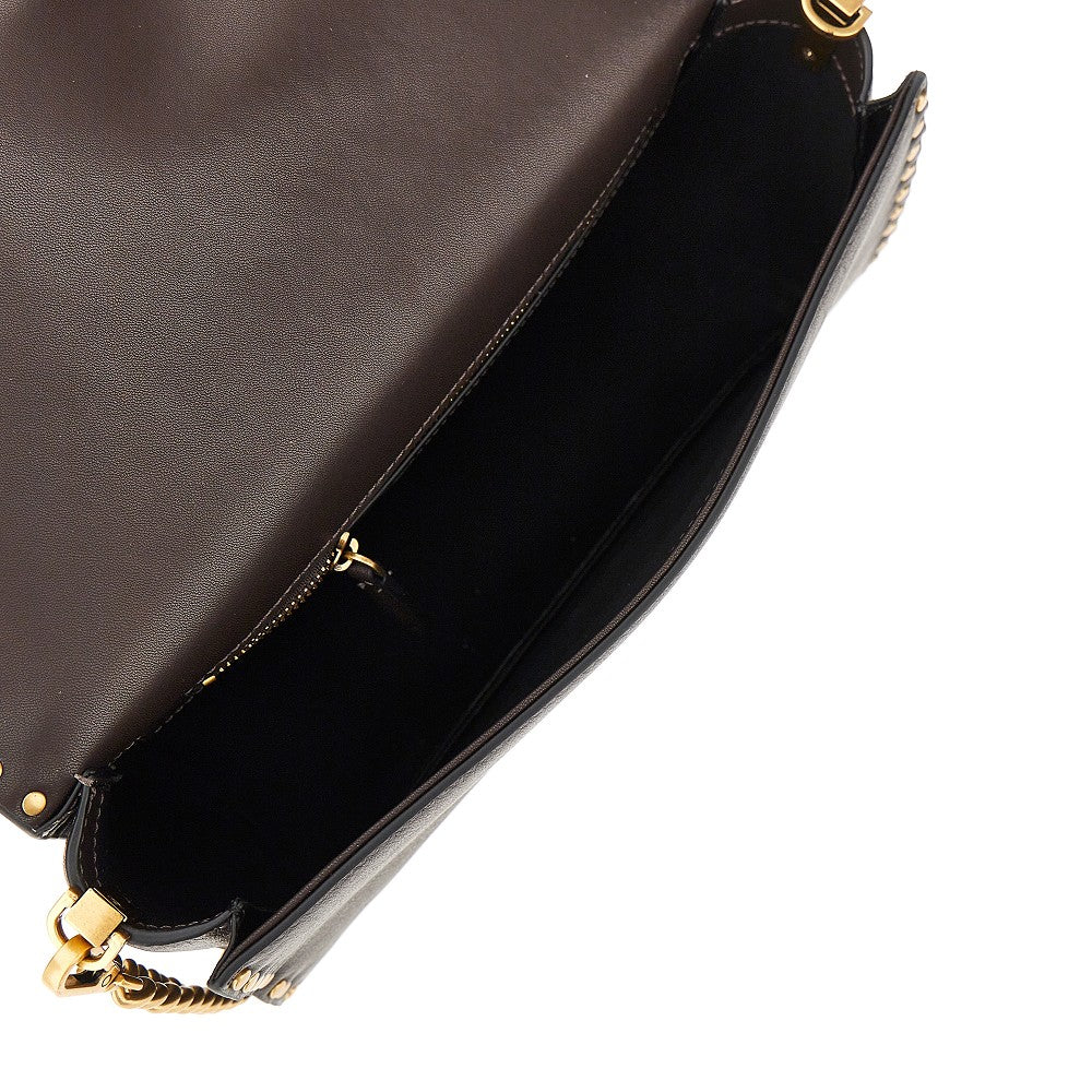 Borsa 'Love One Slouchy' in pelle con borchie
