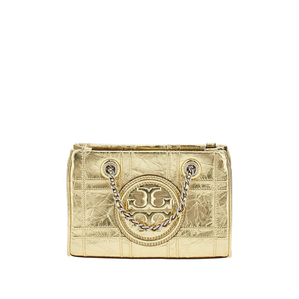 Mini shopping bag &#39;Fleming&#39; in nappa laminata