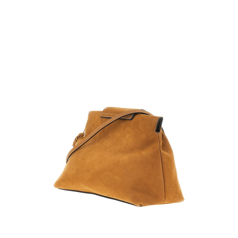 Nubuck leather 'Ariette' pouch