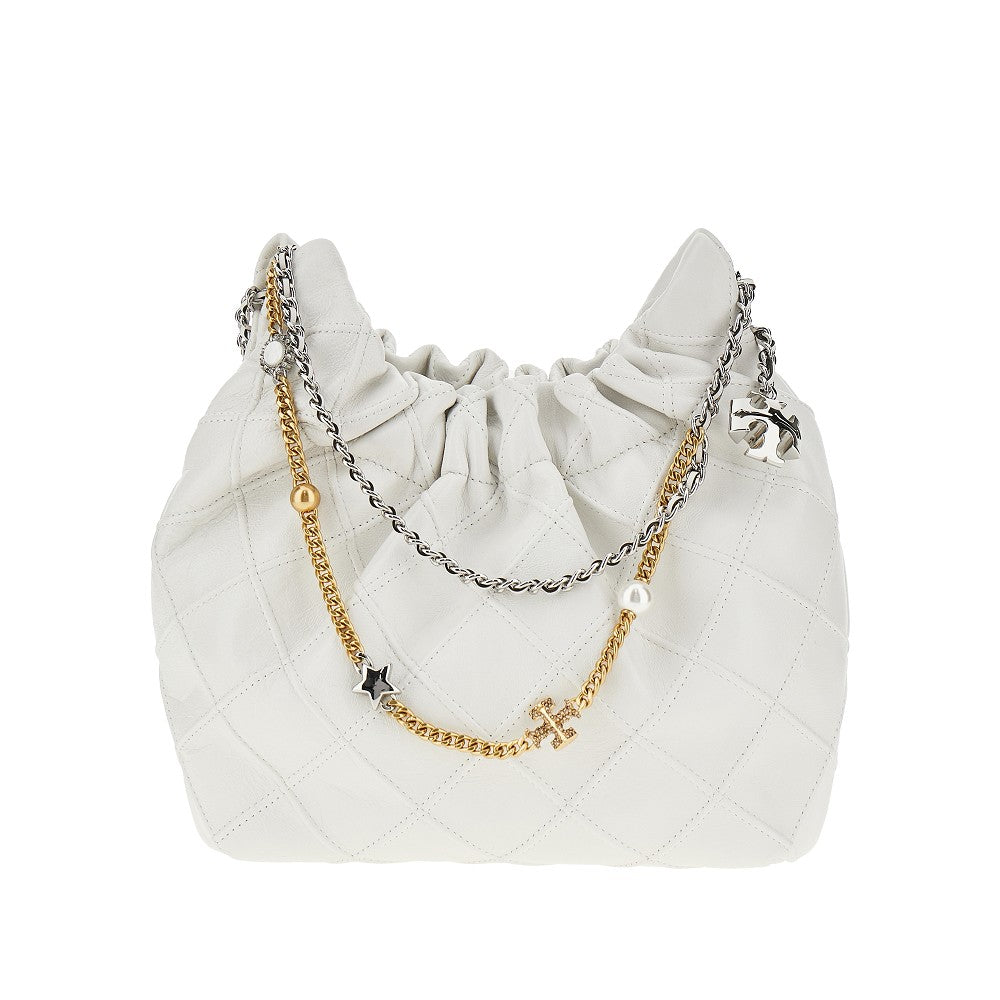 Leather mini &#39;Fleming&#39; bag