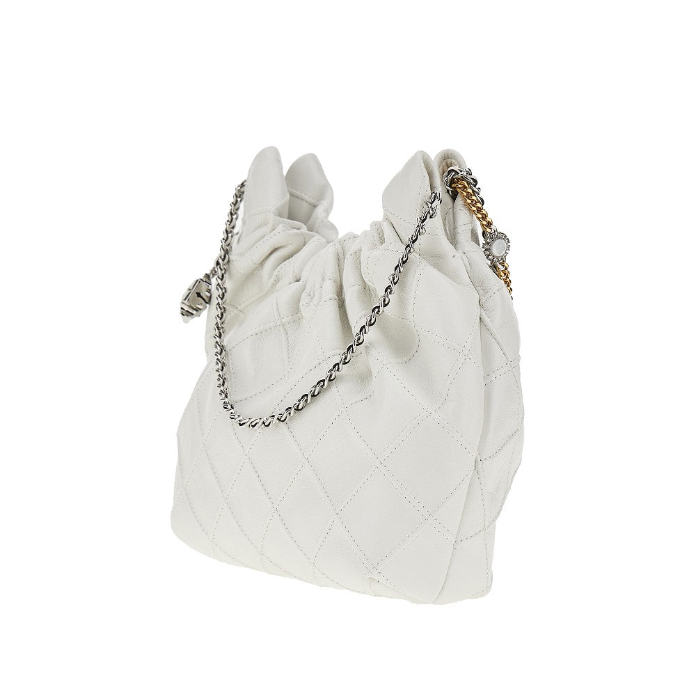 Leather mini &#39;Fleming&#39; bag