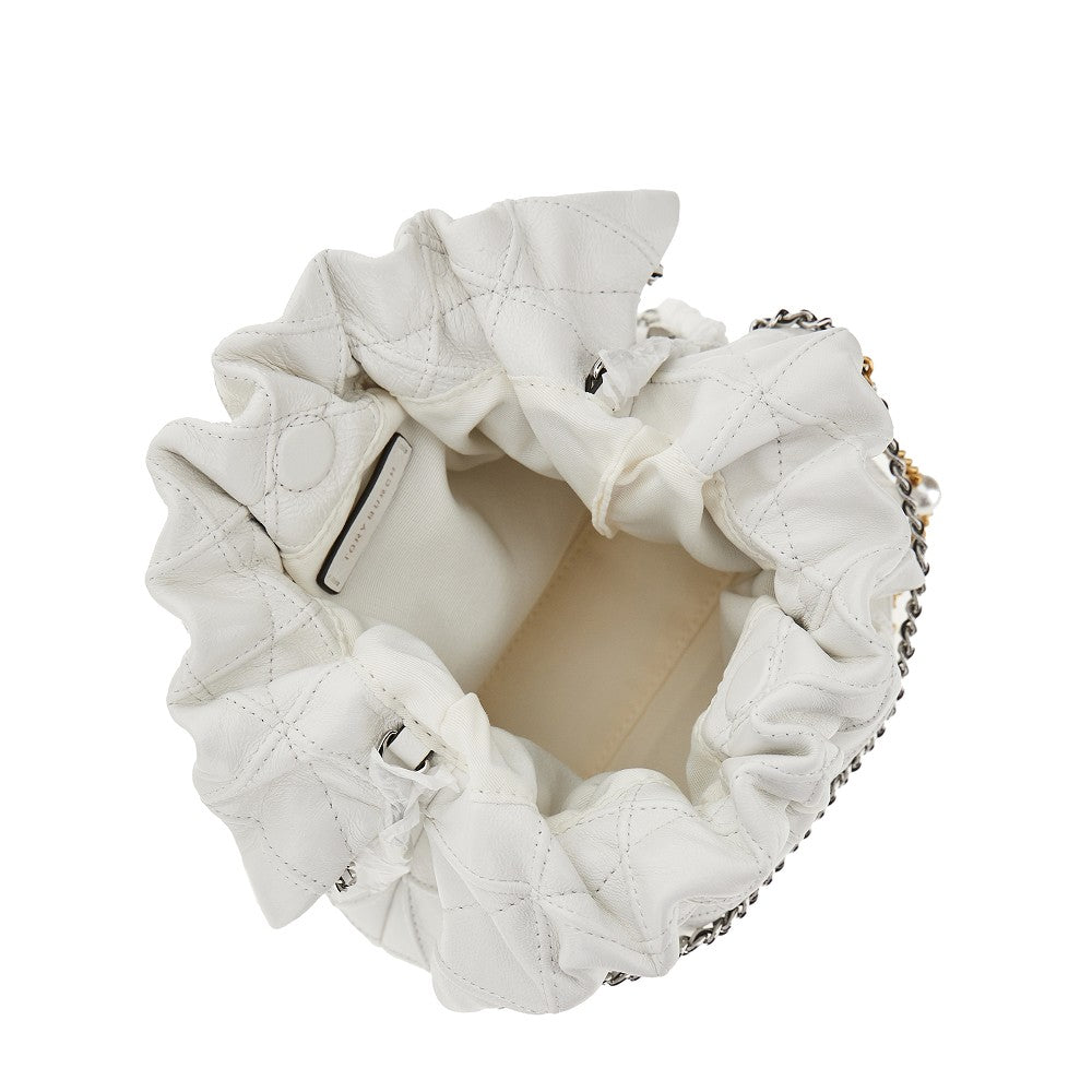 Leather mini &#39;Fleming&#39; bag