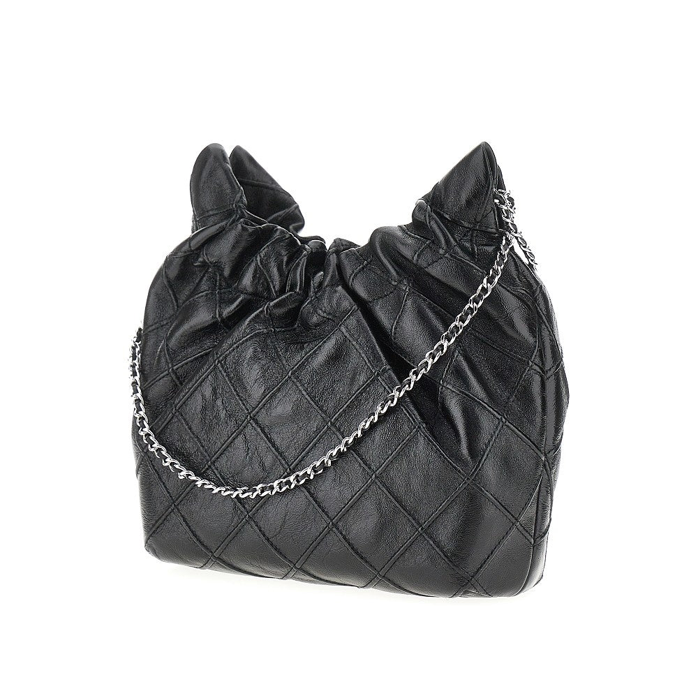Leather mini 'Fleming' bag