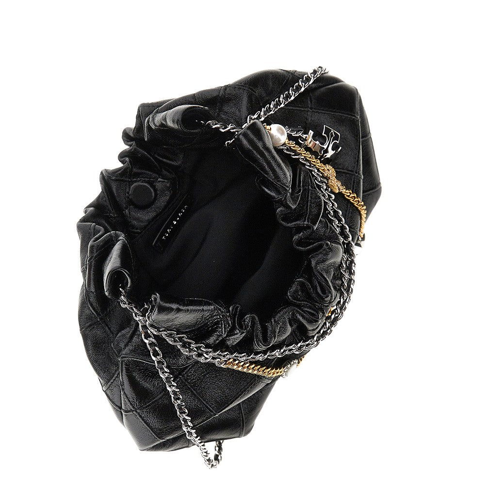 Leather mini 'Fleming' bag