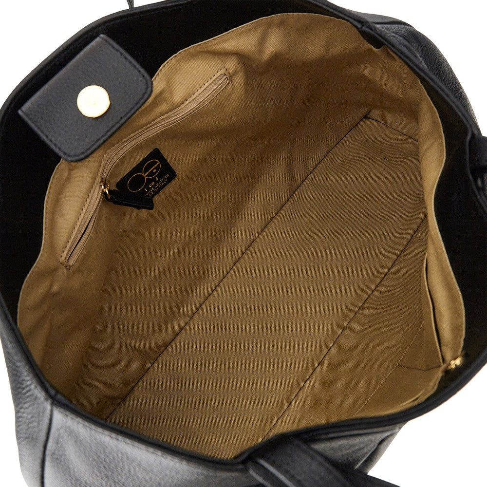 Shopping bag 'Every Day' in pelle martellata