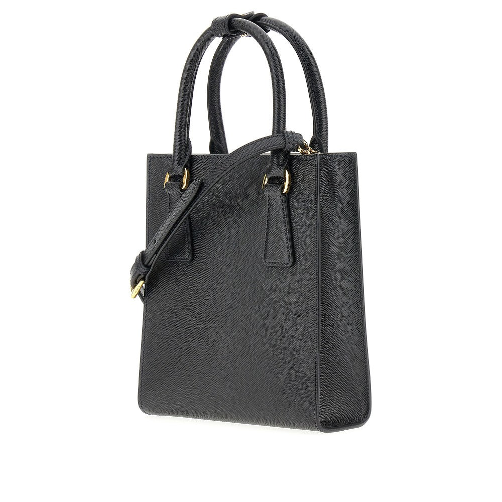 Saffiano leather mini tote bag