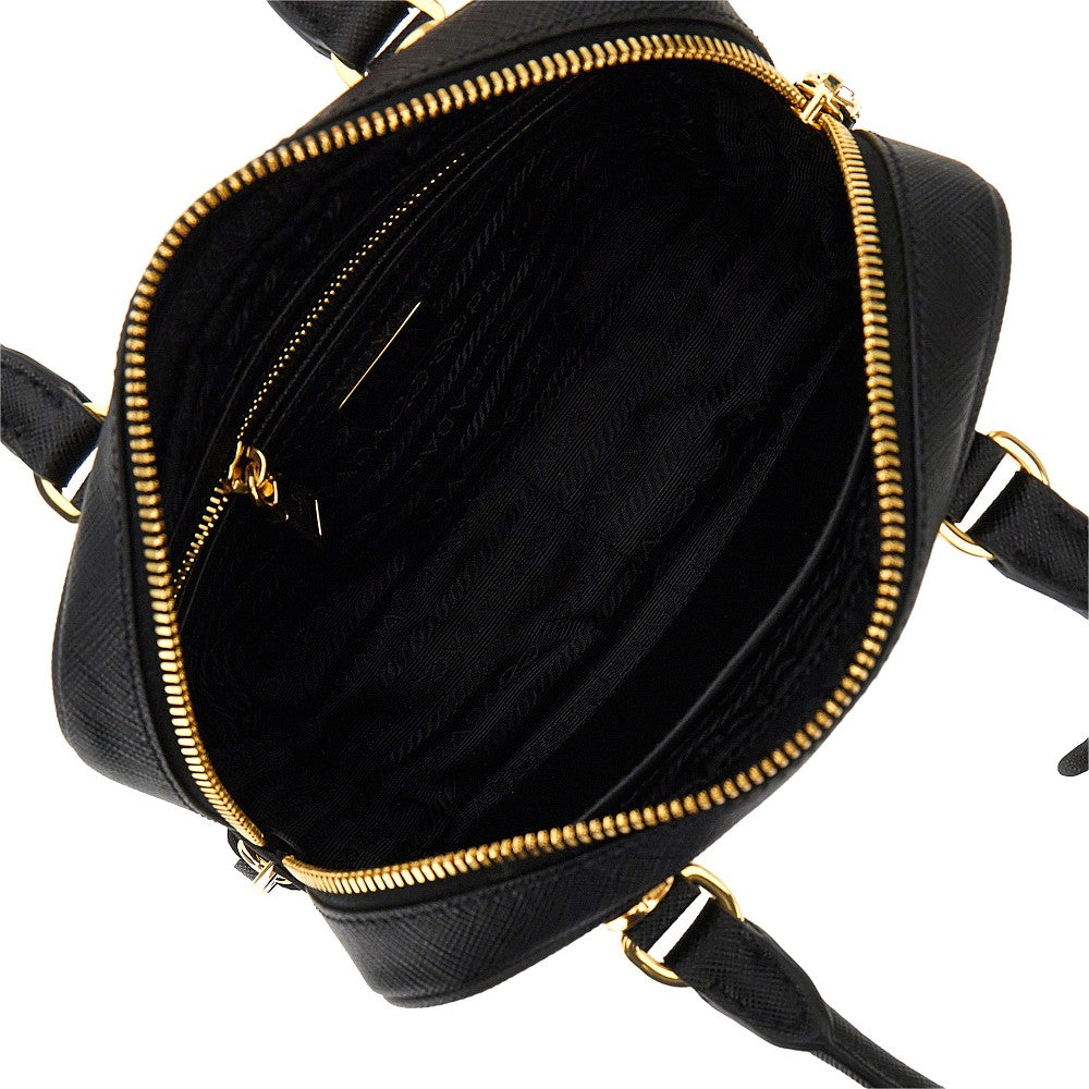 Borsa bauletto mini in pelle Saffiano