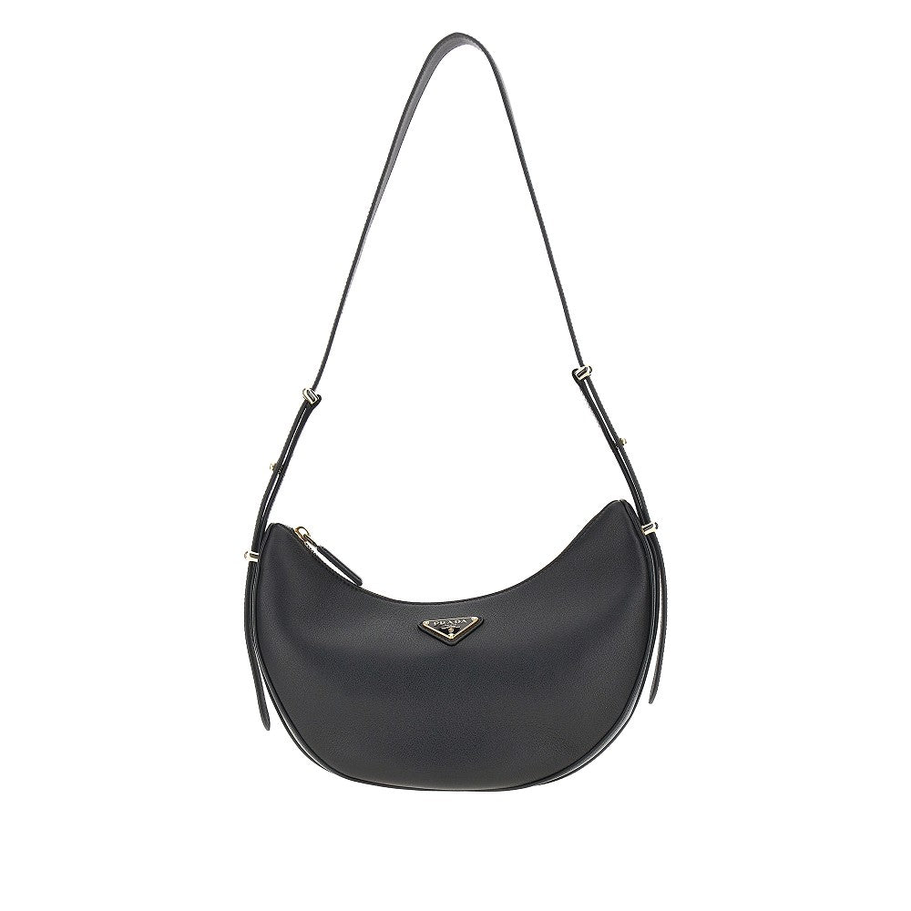 Leather 'Prada Arqué Small' bag