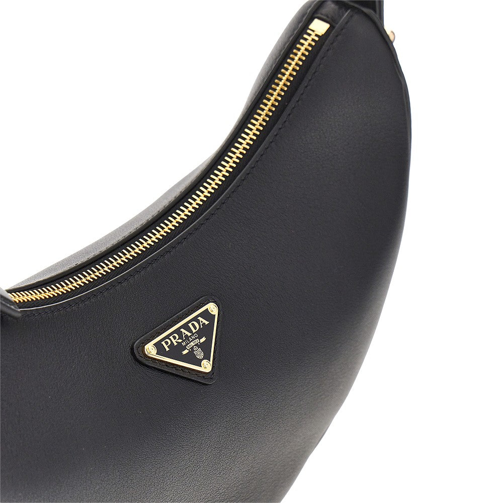 Leather 'Prada Arqué Small' bag