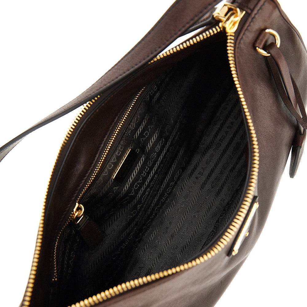 Nappa large 'Prada Aimée' shoulder bag