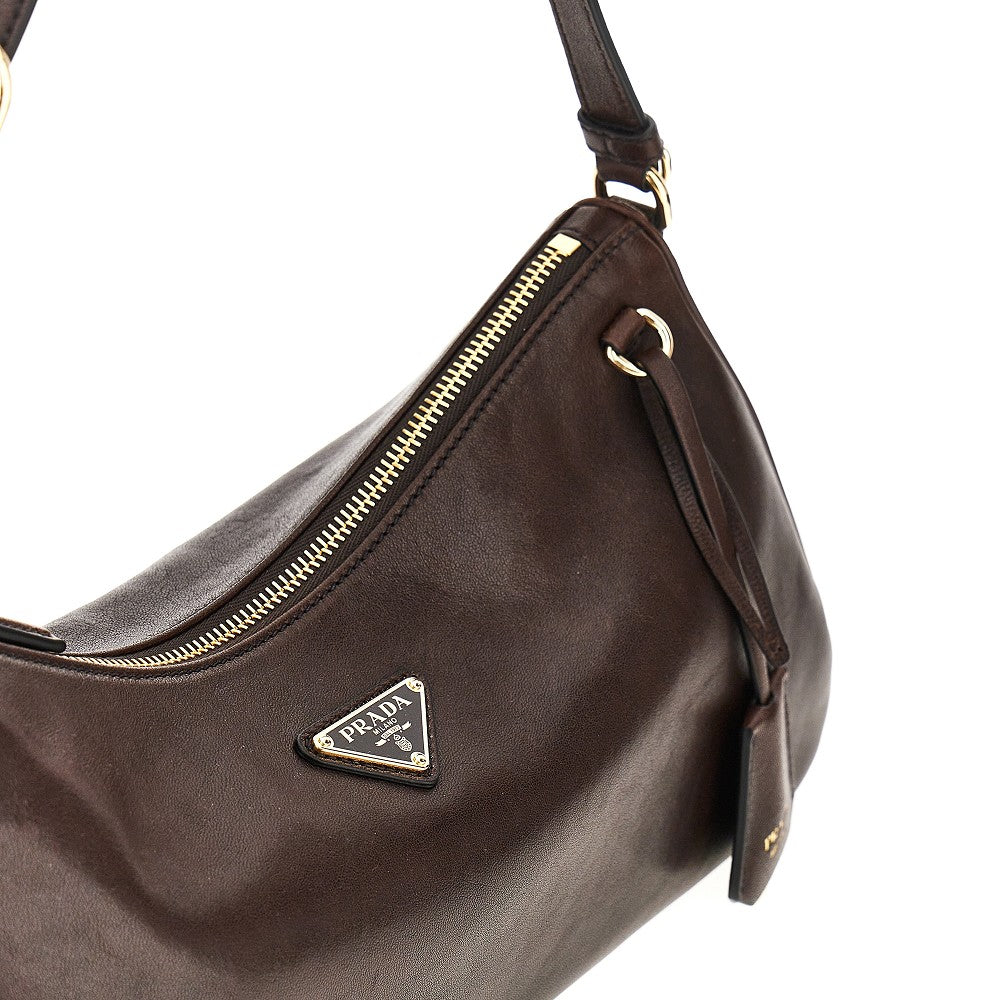Nappa large 'Prada Aimée' shoulder bag