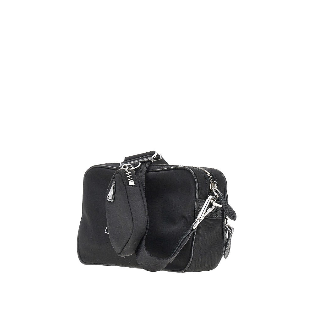 Borsa a tracolla mini in Re-Nylon
