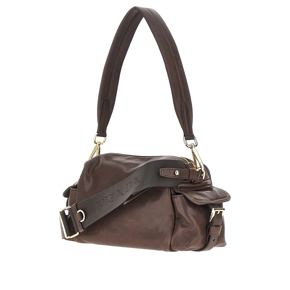 Nappa leather small 'Prada Explore' bag